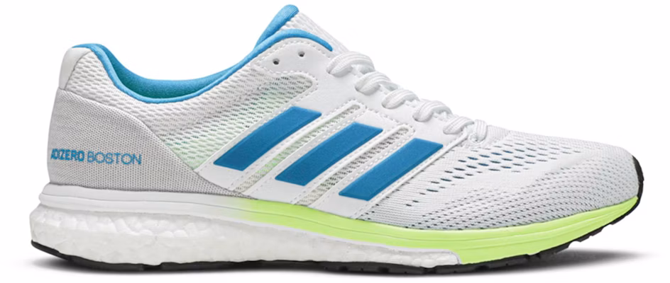 (W) adidas Adizero Boston 7 'Blanco Shock Cyan' B37385 Buy (W) adidas Adizero Boston 7 'Blanco Shock Cyan' B37385