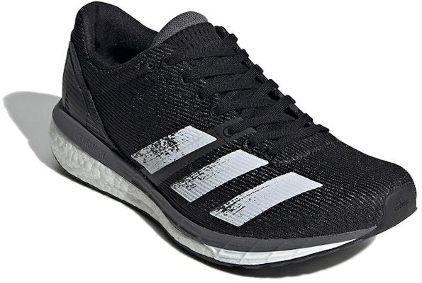 (Women) adidas Adizero Boston 8 'Core Black' EG1168 Lookbook (Women) adidas Adizero Boston 8 'Core Black' EG1168