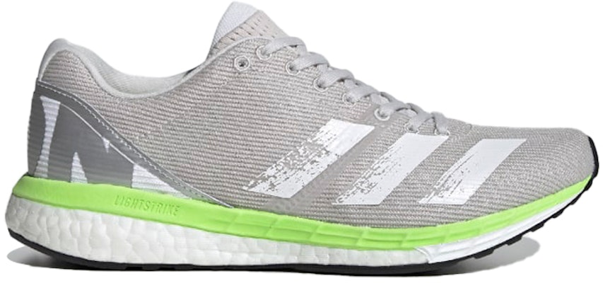 (Women) adidas Adizero Boston 8 'Grey White Green' EG1170 Order (Women) adidas Adizero Boston 8 'Grey White Green' EG1170