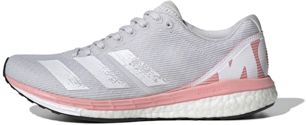 (Women) adidas Adizero Boston 8 Grey/Pink EE5147 Buy (Women) adidas Adizero Boston 8 Grey/Pink EE5147