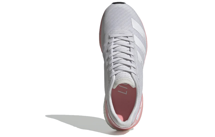 Shop (W) adidas Adizero Boston 8 Gris/Rose EE5147