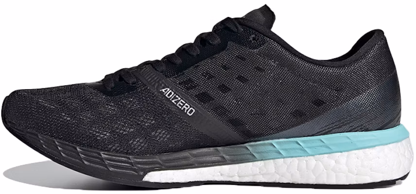 (Women) adidas Adizero Boston 9 'Black Clear Aqua' FY0342 Buy (Women) adidas Adizero Boston 9 'Black Clear Aqua' FY0342