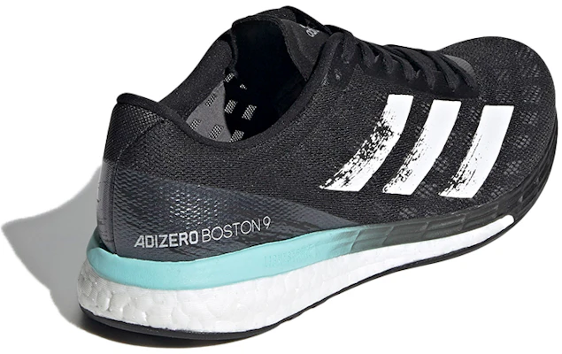 (W) adidas Adizero Boston 9 ''Schwarz Clear Aqua'' FY0342 Shop (W) adidas Adizero Boston 9 ''Schwarz Clear Aqua'' FY0342