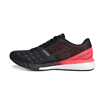 (W) adidas Adizero Boston 9 'Black Signal Pink'