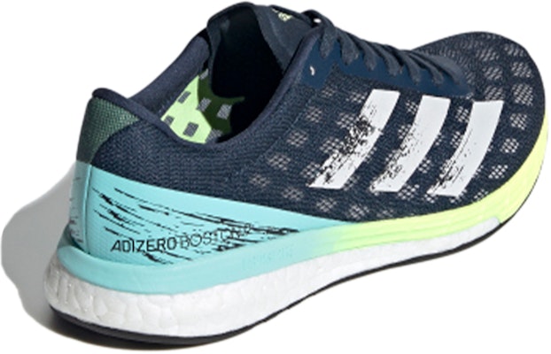 (Women) adidas Adizero Boston 9 'Blue White Yellow' H68743 Shop (Women) adidas Adizero Boston 9 'Blue White Yellow' H68743