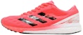 (W) adidas Adizero Boston 9 'Signal Pink' Wanita Lelaki Running Kasut EG4675