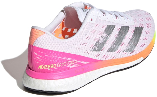 (W) アディゼロ ボストン 9 "白×ピンク" (Adizero Bosuton 9 "Shiro × Pinku") H68744 Shop (W) アディゼロ ボストン 9 "白×ピンク" (Adizero Bosuton 9 "Shiro × Pinku") H68744