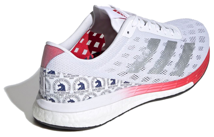 Lookbook 愛迪達 Adizero Boston 9 女款 灰白紅