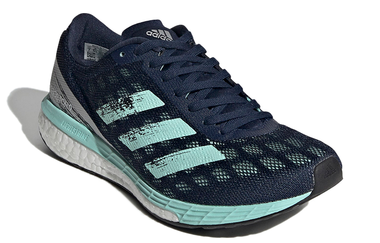 Lookbook (W) adidas Adizero Boston 9 Blau/Grau Herren Damen Sneaker EG4676