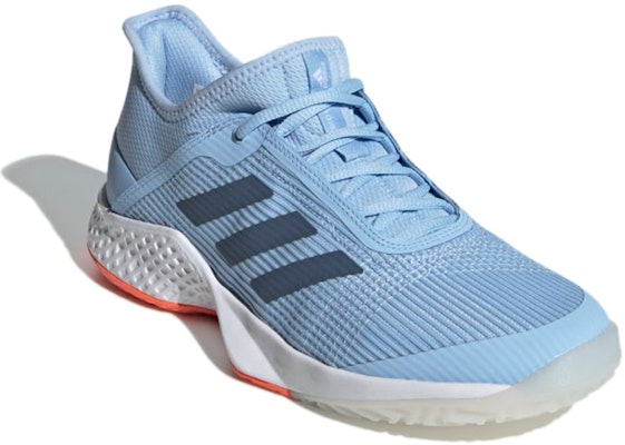 (Women) adidas Adizero Club 'Coral Glow Blue' G26548 Lookbook (Women) adidas Adizero Club 'Coral Glow Blue' G26548