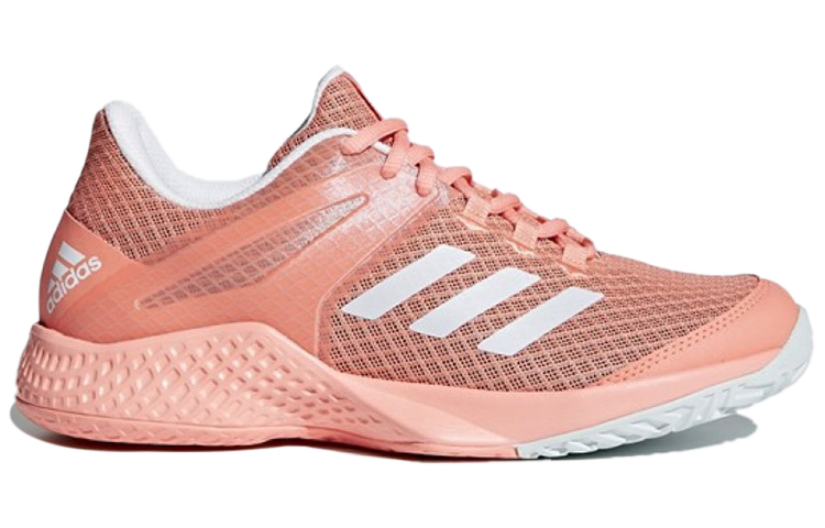 Order adidas Adizero Club 耐磨防滑網球鞋 女款 粉橙色