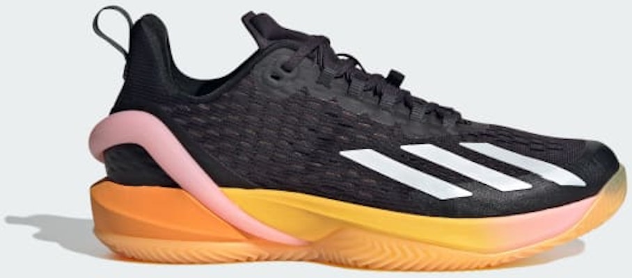 (Women) Adidas Adizero Cybersonic Tennis Shoes Aurora Black/Zero Metalic/Spark IF6529 Buy (Women) Adidas Adizero Cybersonic Tennis Shoes Aurora Black/Zero Metalic/Spark IF6529
