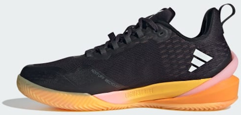 (Women) Adidas Adizero Cybersonic Tennis Shoes Aurora Black/Zero Metalic/Spark IF6529 Details for (Women) Adidas Adizero Cybersonic Tennis Shoes Aurora Black/Zero Metalic/Spark IF6529