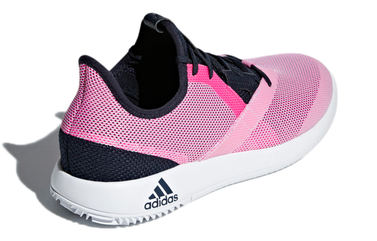 Shop adidas Adizero Defiant Bounce 女款 粉黑 becomes adidas Adizero Defiant Bounce 女性款 粉黑色