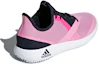 Shop adidas Adizero Defiant Bounce 女款 粉黑 becomes adidas Adizero Defiant Bounce 女性款 粉黑色
