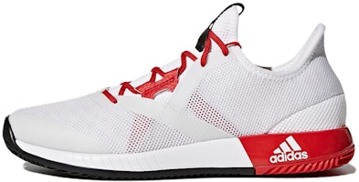 (Women) adidas Adizero Defiant Bounce 'White Red' CM7745 (Women) adidas Adizero Defiant Bounce 'White Red' CM7745