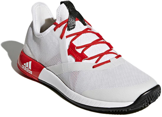 (W) adidas Adizero Defiant Bounce ''Bianco Rosso'' CM7745 Lookbook (W) adidas Adizero Defiant Bounce ''Bianco Rosso'' CM7745