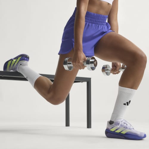 Lookbook (Women) adidas Adizero Dropset Pro Training Shoes Frozen Purple/Zero Metalic/Solar Purple KK3070