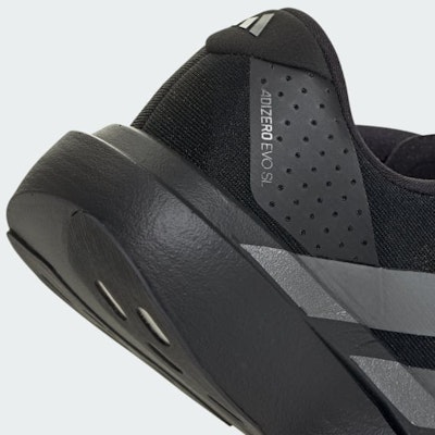 (Women) adidas Adizero Evo SL 'Black Iron Metallic' JP7147 3
