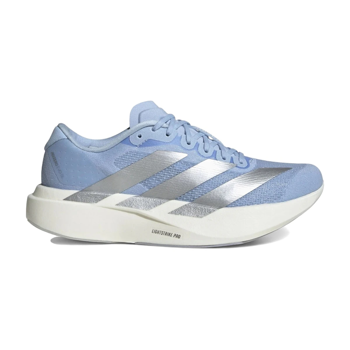 Beli (Women) adidas Adizero Evo SL 'Glow Blue Silver Metallic