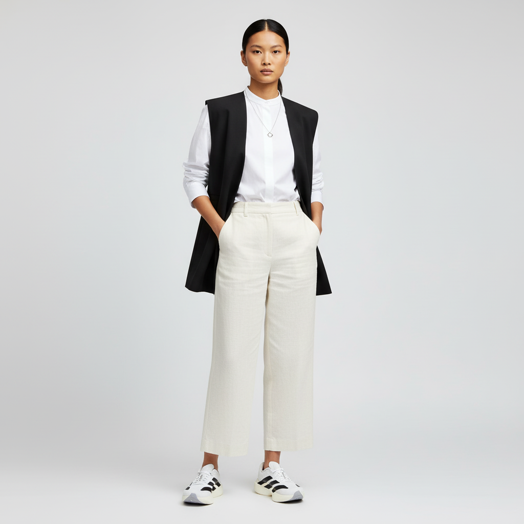 Lookbook (W) adidas Adizero Evo SL 'Putih Hitam' JH6208