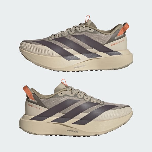 Sizing (Women) Adidas adizero EVO SL ATR Wonder Cargo/Grey Strata/Crystal Linen KK2719