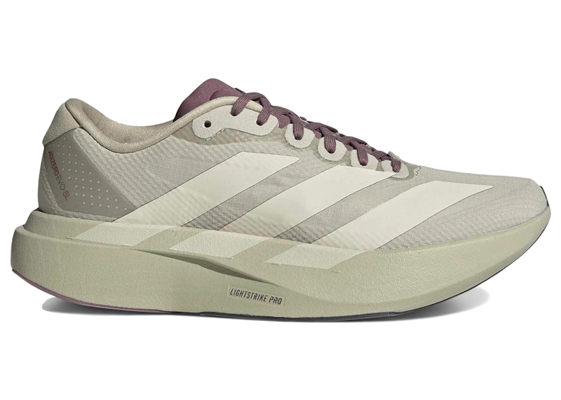 (Women) adidas Adizero Evo SL 'Putty Grey Alumina Shadow Fig' KJ8803