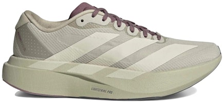 (Women) adidas Adizero Evo SL 'Putty Grey Alumina Shadow Fig' KJ8803 (Women) adidas Adizero Evo SL 'Putty Grey Alumina Shadow Fig' KJ8803