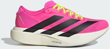(Women) Adidas Adizero EVO SL Lucid Pink/Core Black/Cloud White JS4455 (Women) Adidas Adizero EVO SL Lucid Pink/Core Black/Cloud White JS4455