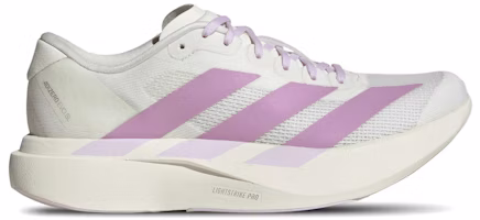 (Women) adidas Adizero Evo SL Off White Bliss Lilac KI7354 (Women) adidas Adizero Evo SL Off White Bliss Lilac KI7354