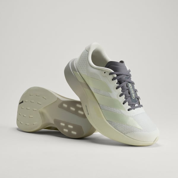 (Women) adidas Adizero EVO SL Off White/Ice Gold Met /Granite KI4794