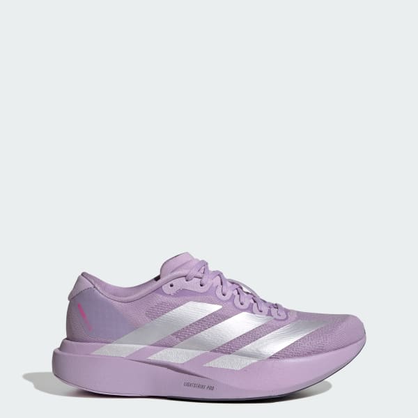 (Women) Adidas Adizero EVO SL Powder Plum/Zero Metalic/Shock Pink JS4447