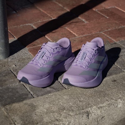 (Women) Adidas Adizero EVO SL Powder Plum/Zero Metalic/Shock Pink JS4447 Purchase (Women) Adidas Adizero EVO SL Powder Plum/Zero Metalic/Shock Pink JS4447