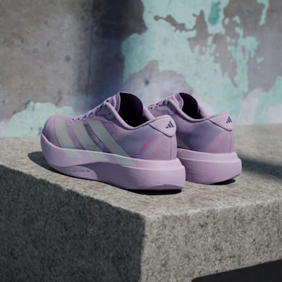 (Women) Adidas Adizero EVO SL Powder Plum/Zero Metalic/Shock Pink JS4447 Sizing (Women) Adidas Adizero EVO SL Powder Plum/Zero Metalic/Shock Pink JS4447