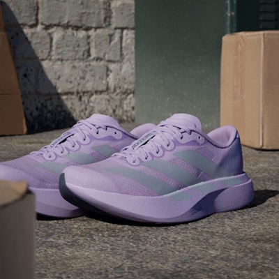 (Women) Adidas Adizero EVO SL Powder Plum/Zero Metalic/Shock Pink JS4447 1