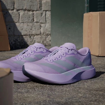 (Women) Adidas Adizero EVO SL Powder Plum/Zero Metalic/Shock Pink JS4447 2