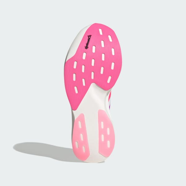 Lookbook (Women) adidas Adizero EVO SL Running Shoes Cloud White/Purple Burst/Lucid Pink KI4450