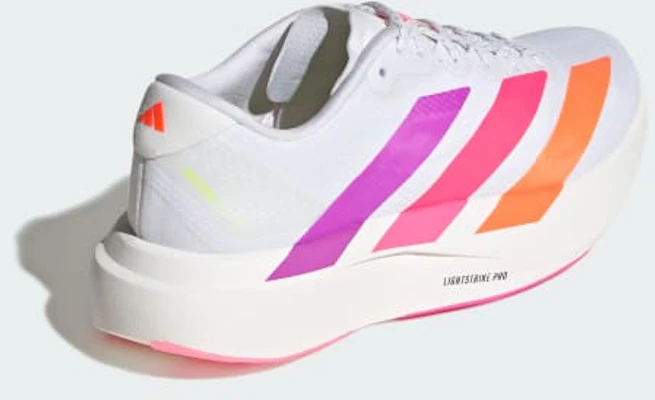 (Women) adidas Adizero EVO SL Running Shoes Cloud White/Purple Burst/Lucid Pink KI4450 Purchase (Women) adidas Adizero EVO SL Running Shoes Cloud White/Purple Burst/Lucid Pink KI4450