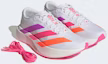 Sizing (Women) adidas Adizero EVO SL Running Shoes Cloud White/Purple Burst/Lucid Pink KI4450