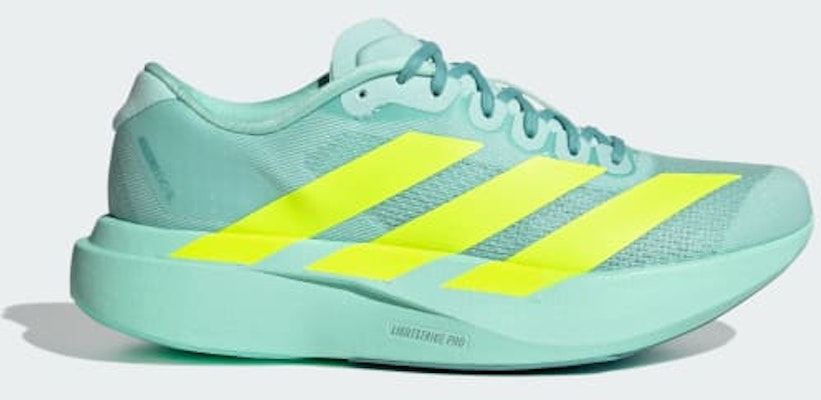 (Women) Adidas Adizero EVO SL Shoes Semi Flash Aqua/Lucid Lemon/Mint Ton JS4452 Buy (Women) Adidas Adizero EVO SL Shoes Semi Flash Aqua/Lucid Lemon/Mint Ton JS4452