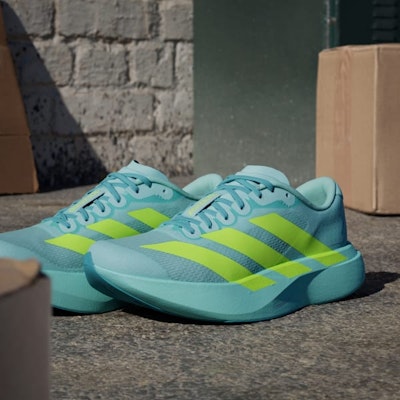 (W) Adidas Adizero EVO SL Zapatillas Aqua Flash/Limón Lúcido/Menta JS4452 1