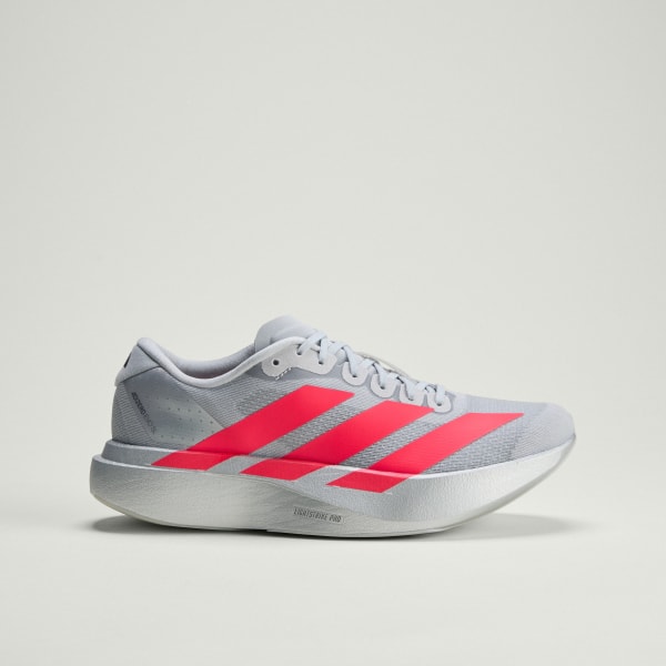 Lookbook (Women) adidas Adizero EVO SL Silver Metallic/Lucid Red/Iron Metallic KI3383