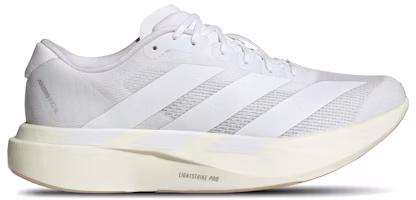 (Women) adidas Adizero EVO SL 'White Warm Sandstone' KI9440 (Women) adidas Adizero EVO SL 'White Warm Sandstone' KI9440