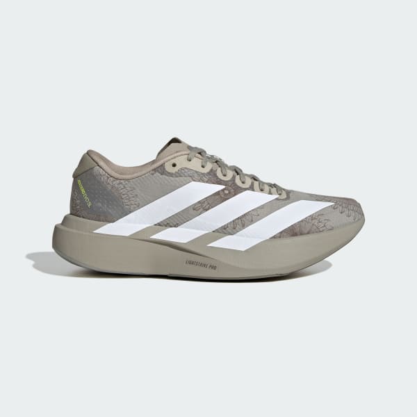 (Women) adidas Adizero EVO SL Woven. Sesame/Cloud White/Legacy Green KJ6260