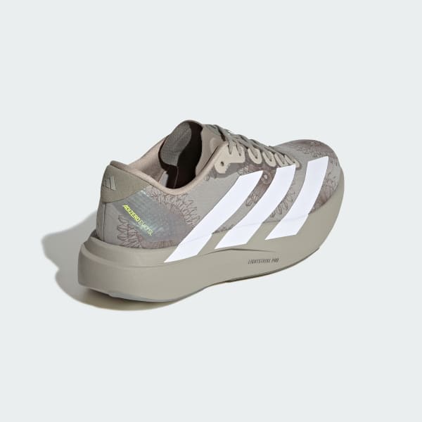 Sizing (W) 아디다스 아디제로 EVO SL 우븐 세서미/클라우드 화이트/레거시 그린 KJ6260