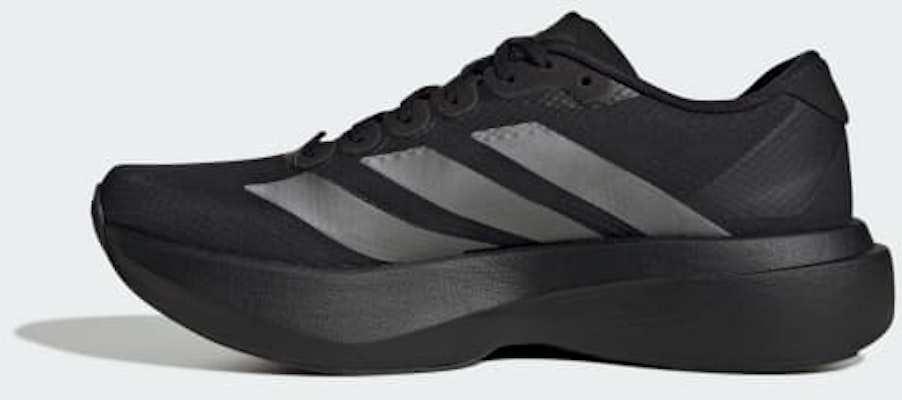 (W) アディダス アディゼロ EVO SL ウーブン スニーカー コアブラック/アイアンメタリック JR4737 Details for (W) アディダス アディゼロ EVO SL ウーブン スニーカー コアブラック/アイアンメタリック JR4737