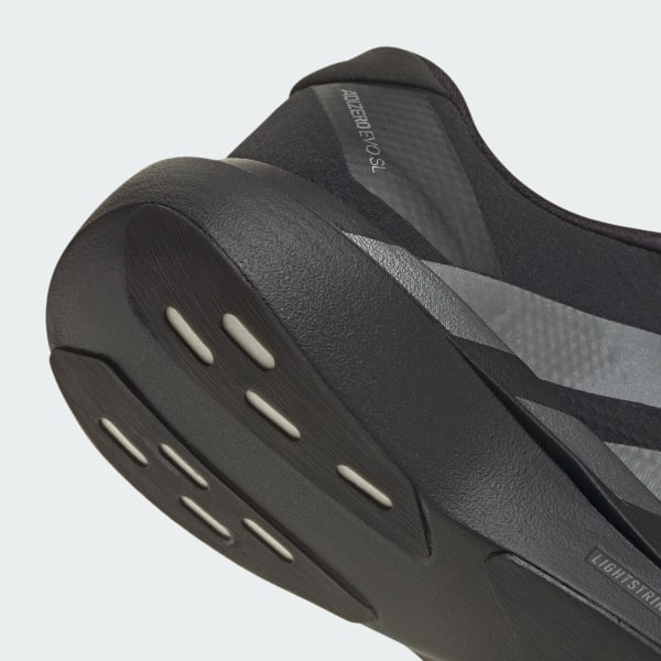 Sizing (W) アディダス アディゼロ EVO SL ウーブン スニーカー コアブラック/アイアンメタリック JR4737