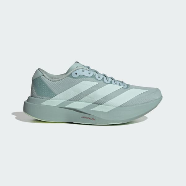 (Women) Adidas Adizero EVO SL Woven Tactile Green/Vapour Green/Magic Grey Met JQ4437