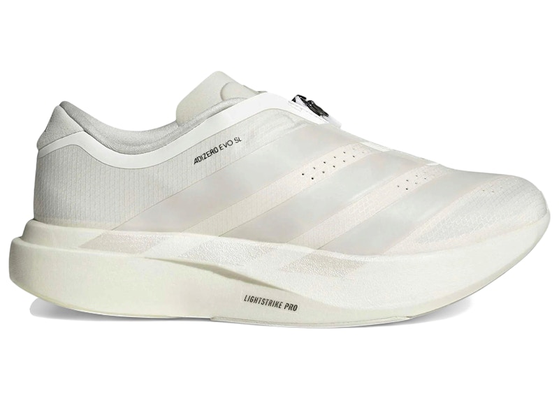 (Women) adidas Adizero Evo SL Zip 'White Zero Metalic' KI0477