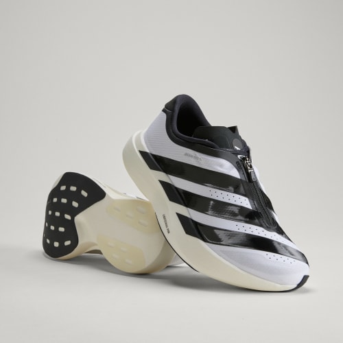 (Women) adidas Adizero EVO SL ZIP Cloud White/Core Black/Silver Metallic KI4796